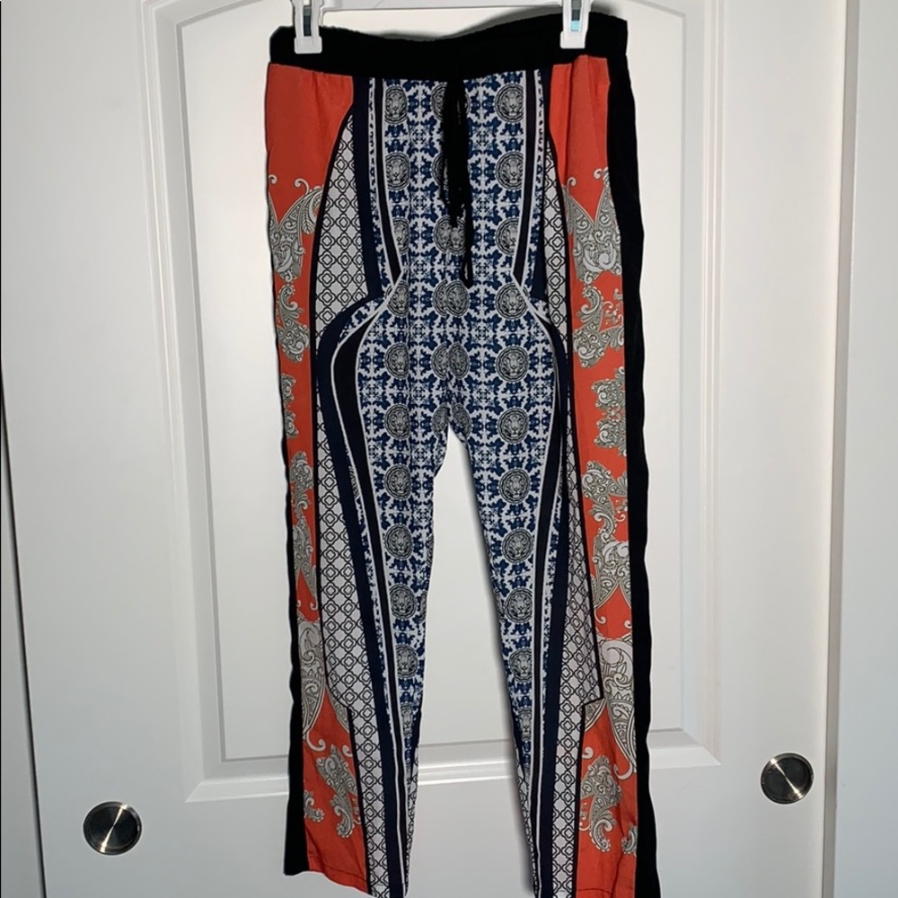 Clover Canyon Patterned Flowy Pants